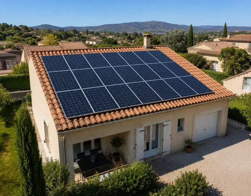 Prime à l'autoconsommation panneaux solaires Châteauneuf-le-Rouge — aide financière de l'État
